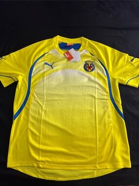 VINTAGE Villarreal CF 2010/11 Puma Training Jersey Shirt